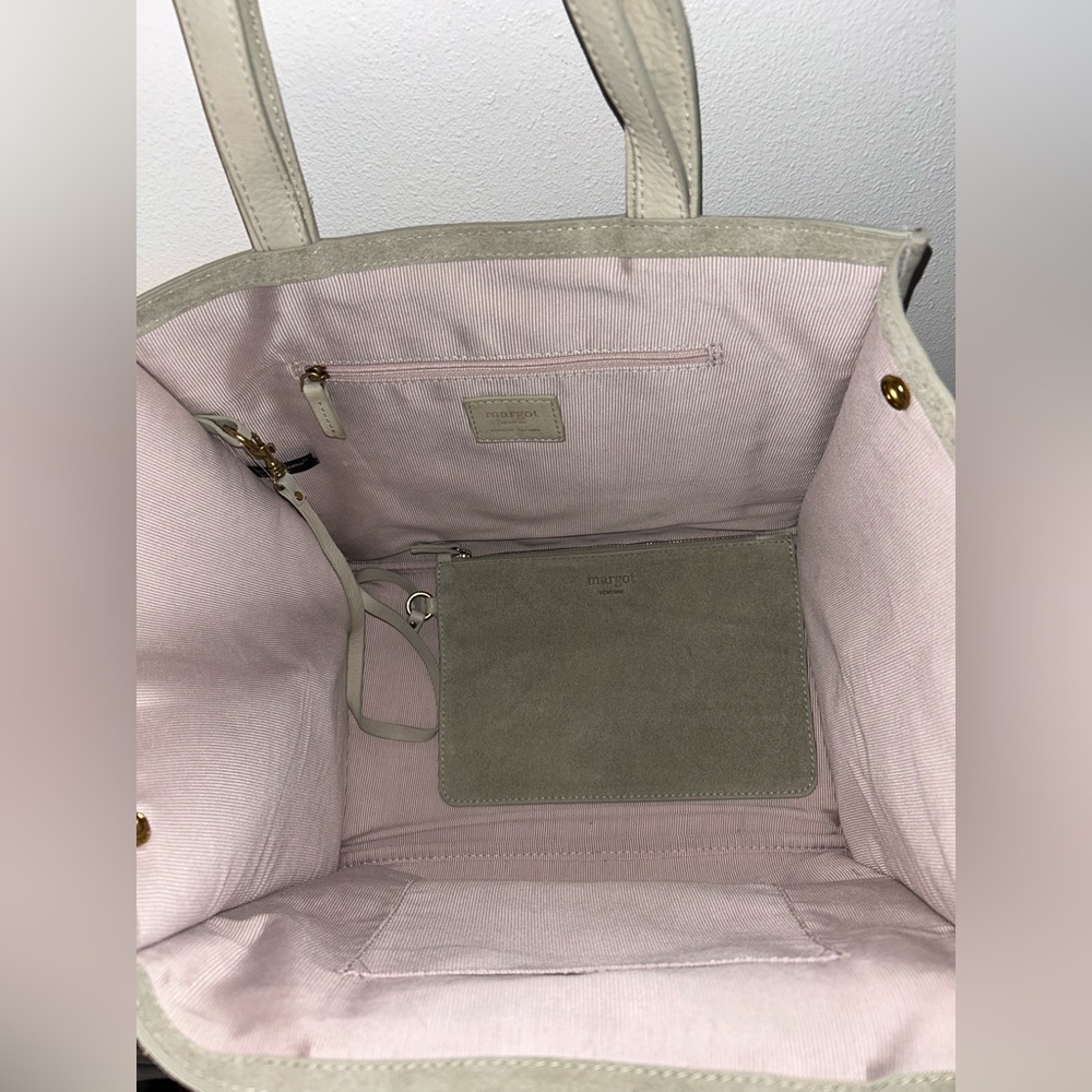NWT Margot Olive Green Tote Bag - Picture 7 of 7